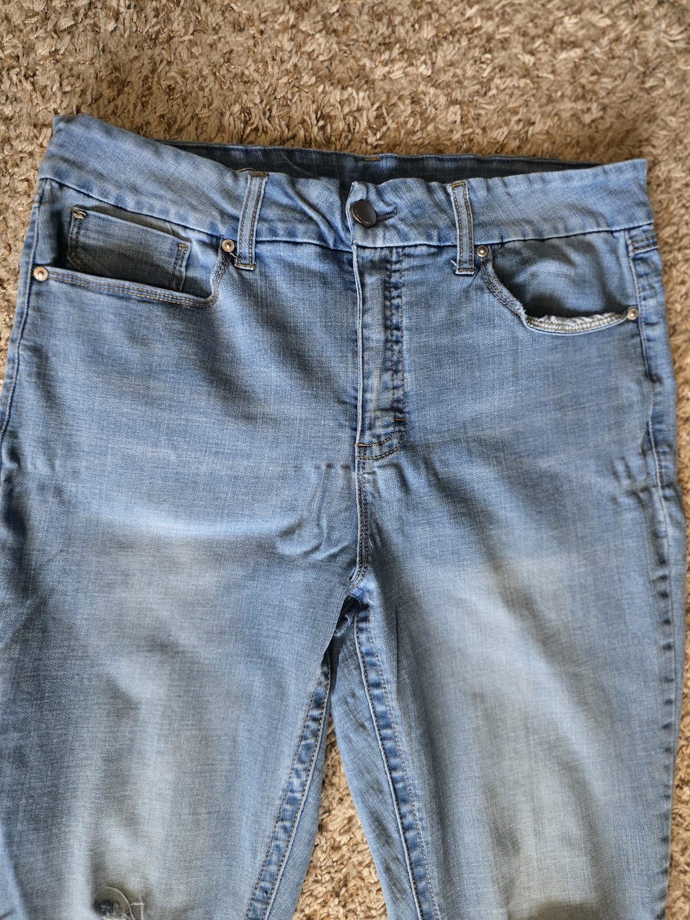Seven7 Blue Stretch Denim Jeans